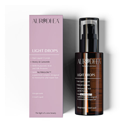 LIGHT DROPS Hair Liquid Crystals – “Honey & Camomile” — 50 ml