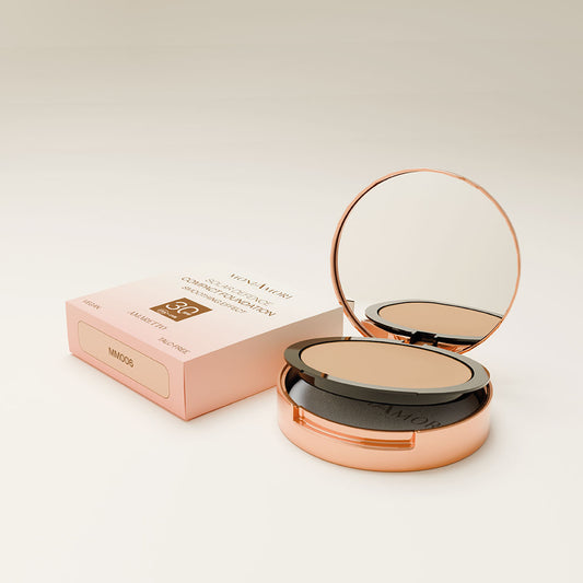 Solar Defence Compact Foundation — Amaretto (SPF 30)