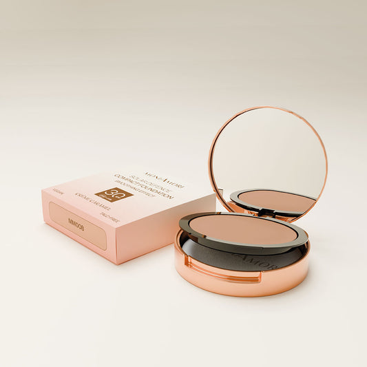 Solar Defence Compact Foundation — Crème Caramel (SPF 30)