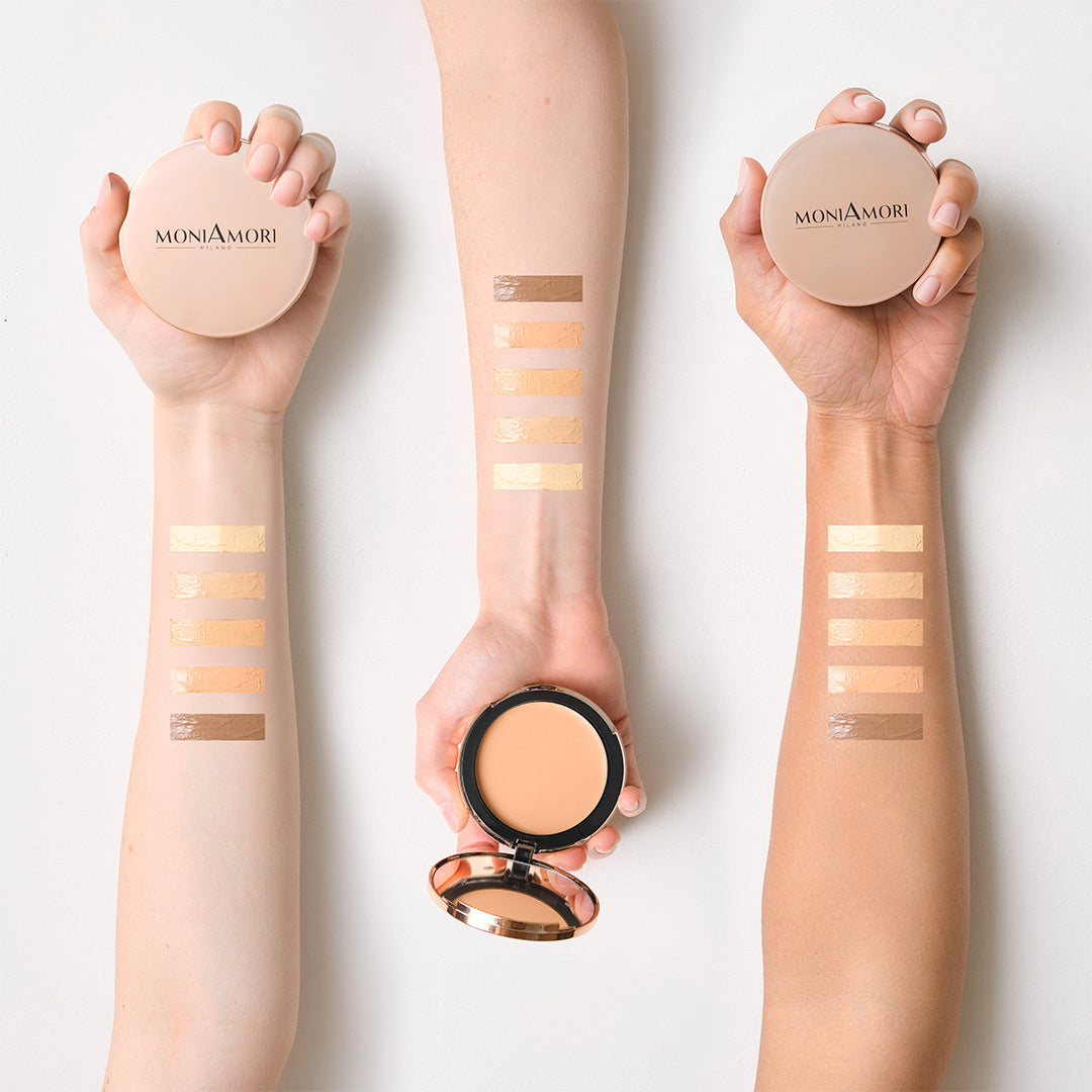 Solar Defence Compact Foundation — Crème Caramel (SPF 30)